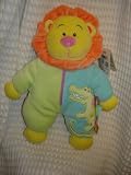 Kids Preferred Label Loveys Lion with Satin Labels