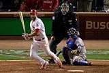 2011 World Series G. 6 - Texas Rangers v St Louis Cardinals, St Louis, MO - Oct. 27: Lance Berkman Photographic Poster Print by Rob Carr , 12x18