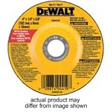 41epwn4aU%2BL. SL160  Dewalt Tools  4 1/2 x 1/4 x 7/8 High Performance Metal Grinding Wheel