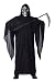 California Costumes Men's Grim Reaper Costume,Black,Large