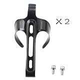 AGPtek (1 pair) 2012 Hot Sale Carbon Fibre Cycling Bike Bicycle Drink Water Bottle Holder Cage Rack back
