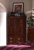 Cherry Finish TV Armoire