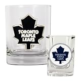Toronto Maple Leafs Rock Glass & Shot Glass Set