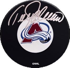 Buy Teemu Selanne autographed Hockey Puck (Colorado Avalanche) by No manufacturer