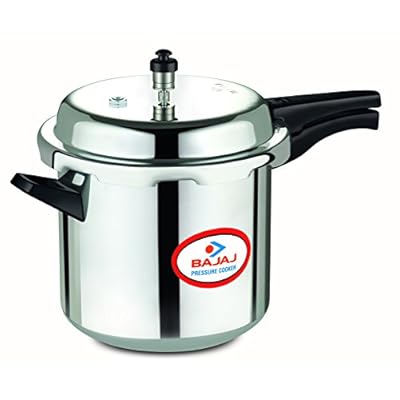 Bajaj Majesty Pressure Cooker, 5 Litres, Sliver