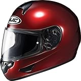 HJC CL 16 Solid Street Motorcycle Helmet Wine