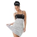 Edles Sexy Minikleid Cocktailkleid Hellgrau 9701