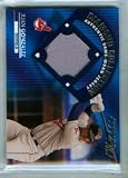 Juan Gonzalez 2001 Donruss Studio Baseball Diamond Collection Game Worn Jersey Swatch Card #DC-25 / Cleveland Indians / Texas Rangers
