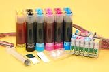 Continuous Ink system CIS CISS for EPSON rx580 rx595 rx680 78 77 T0781