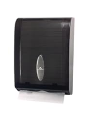 BISS: Georgia-Pacific GP 56650/01 Translucent Smoke Combination C-Fold or Multifold Paper Towel Dispenser, 11" Width x 15.4" Height x 5.25" Depth - Georgia-Pacific