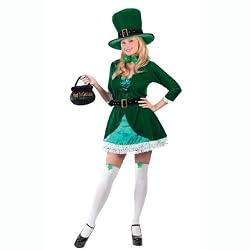 Luscious Leprechaun Costume (Women's Adult Costume)