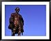 Bronze Statue of Mohandas Karamchand (Mahatma) Gandhi, Mumbai, Maharashtra, India Lon...