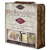 MemoryStor 300 Count 12x12 Cardstock w/ Scrapbook Organizer ~ Memory Stor