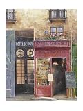 Hotel De Paris by Christian Gustin - Fine Art Print / Poster - 9.50 x 11.75