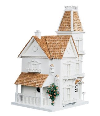 Victorian Cedar Roof Large Bird House