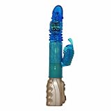 Throbbing Butterfly Rabbit Vibrator Blue