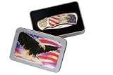 SALE Eagle Collector knife in metal box