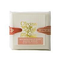 Olivina Bath Soap, Honeysuckle Rose, 4 Ounce