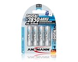 Ansmann 5035092 AA of 2850mAh Rechargeable Batteries (4-Pack)