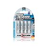 Ansmann 5035092 Mignon AA 2850mAh NiMH Akku Digital 4er Set