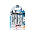 Ansmann 5035092 Mignon AA 2850mAh NiMH Akku Digital 4er Set