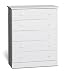 Prepac WHHD-3038-5 5 Drawer Chest White