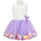 WIN　子供ドレス 女の子ドレス ガールズワンピース 蝶ネクタイ フラワードレス　可愛い 花柄 発表会 結婚式 入園式 演奏会　ひらひら ベビー キッズ 子供 用 ワンピース ドレス　ノースリーブ ド