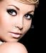 Wallmonkeys Peel and Stick Wall Decals - Beautiful Woman Face with Black Make-up of Eyes - Removable Graphic
