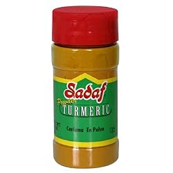 Sadaf Turmeric Powder, 2.4-Ounce Jars, (Pack of 12)
