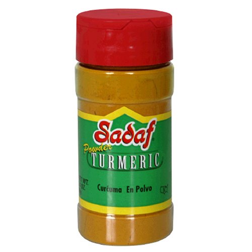 Sadaf Turmeric Powder, 2.4-Ounce Jars, (Pack of 12)
