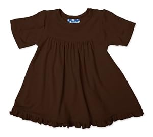 Kicky Pants Swing Dress, Bark, 6-12 Months