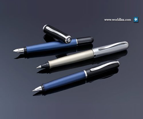 Pelikan Epoch Series Sapphire Blue Fine Point Fountain Pen - 941369 On Sale