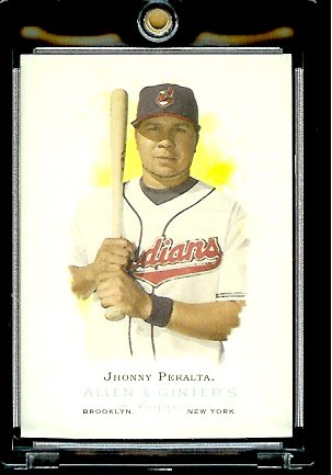 2006 Topps Allen & Ginter #16 Jhonny Peralta Cleveland Indians Baseball Card