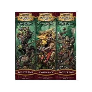 D and D Dungeons and Dragons Trading Miniatures Game Booster Pack War Drums by 