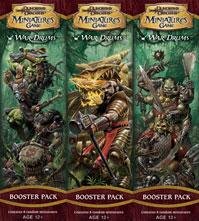D and D Dungeons and Dragons Trading Miniatures Game Booster Pack War Drums