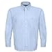 Blue Oxford Button Down Sport Shirt