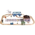Thomas and Friends Wooden Railway Toy Set - Jeremy and the Airfield