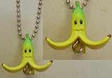 41eqOvf9oiL. SL160  Super Mario Kart Mini Figure Keychain Banana Peel