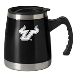University of South Florida - 16-ounce Squat Travel Mug Tumbler - Black