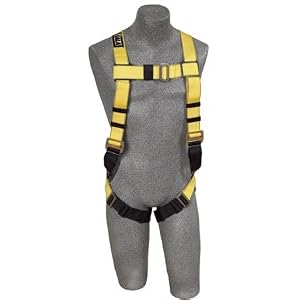 DBI/SALA Delta No-Tangle Harness with back D-ring & pass-thru buckle leg straps. Model 1103321