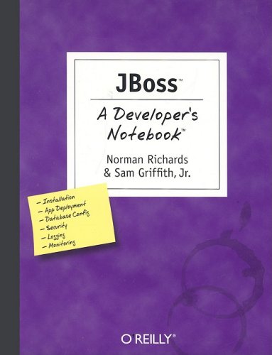 Cover image : JBoss: A Developer's Notebook (Developers Notebook)