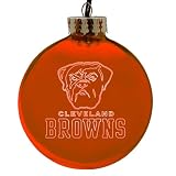 Cleveland Browns Laser Etched Ornament