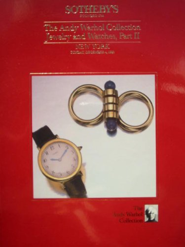 THE ANDY WARHOL COLLECTION: JEWELRY AND WATCHES, PART II.