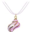 Pink Turbo Shell Pendant Necklace