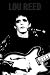 Lou Reed (Guitar, B&W) Art Poster Print - 24 X 36
