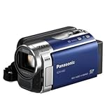 Panasonic SDR-H85A Std-Def Camcorder with 78X Zoom & 80GB HDD (Blue)
