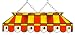 Imperial Washington Redskins Licensed 40-Inch Rectangular Stained Glass Billiard Table Light