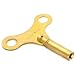 Brass Clock Winding Key Mainspring Winder Sz 8 4.25mm