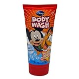 Walt Disney Mickey & Minnie Body Wash, Shampoo and Body Lotion 7oz Tube and Mickey Wallet