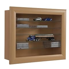 FMD 109-010 H�ngevitrine Bora 10 - B/H/T ca. 62.5 x 50.0 x 17.5 cm, Buche